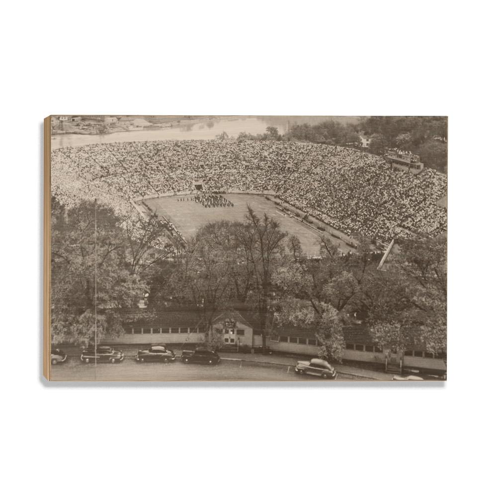 Tennessee Volunteers - Neyland Stadium 1950's - College Wall Art #Canvas