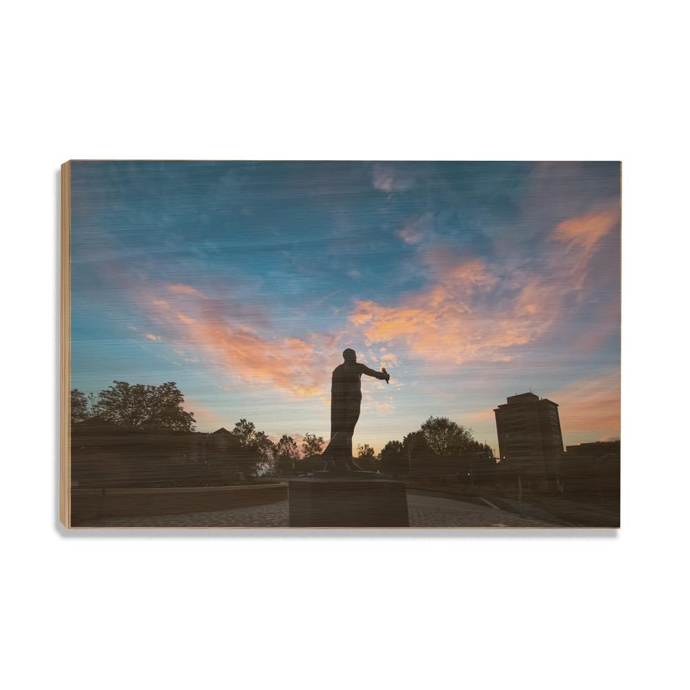 Tennessee Volunteers - Torchbearer Sunset - College Wall Art #Canvas