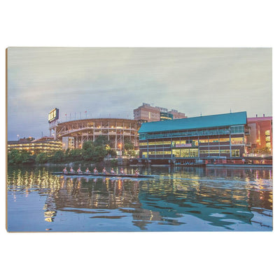 Tennessee Volunteers - Morning Row by Neyland - College Wall Art #Wood
