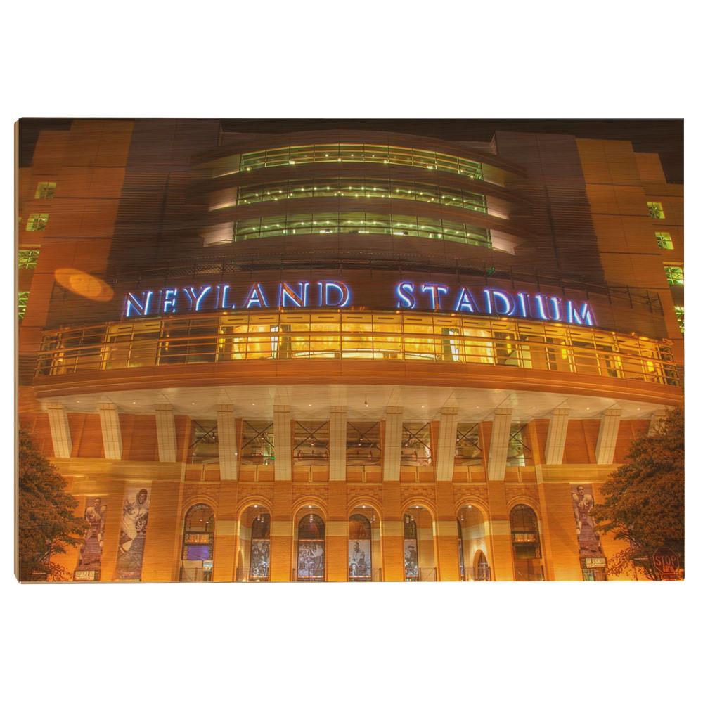 Tennessee Volunteers - Neon Neyland - College Wall Art #Canvas