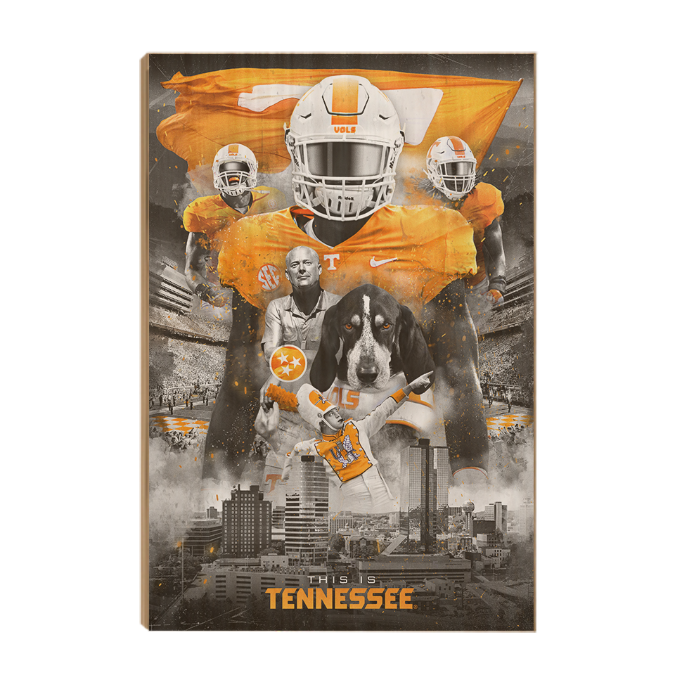 Tennessee Volunteers - This is Tennessee - College Wall Art #Canvas