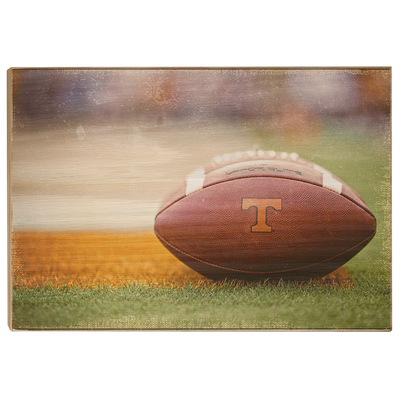 Tennessee Volunteers - Vintage Footballs - College Wall Art #Wood
