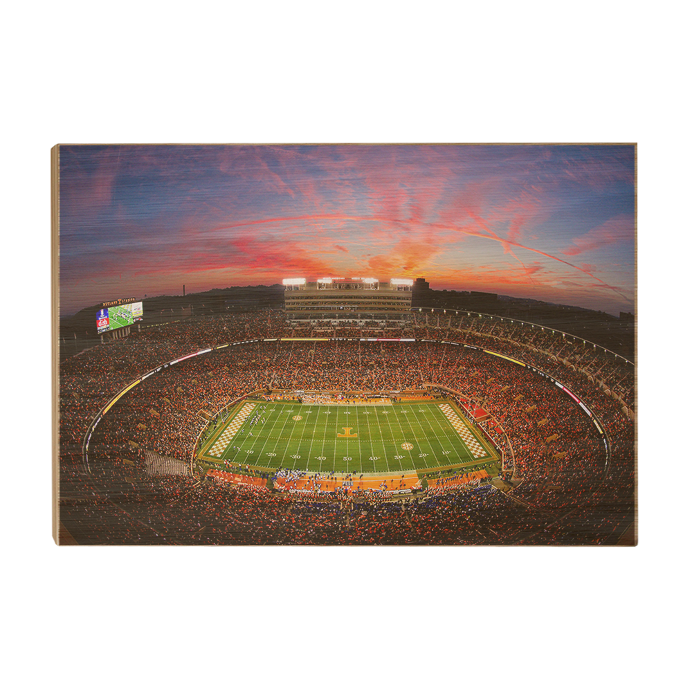 Tennessee Volunteers -Neyland Blaze - College Wall Art #Canvas