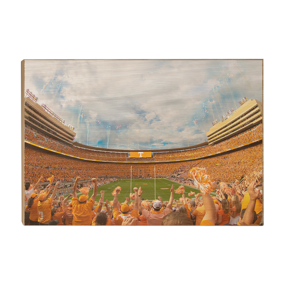 Tennessee Volunteers - Give Him Six End Zone - College Wall Art #Canvas