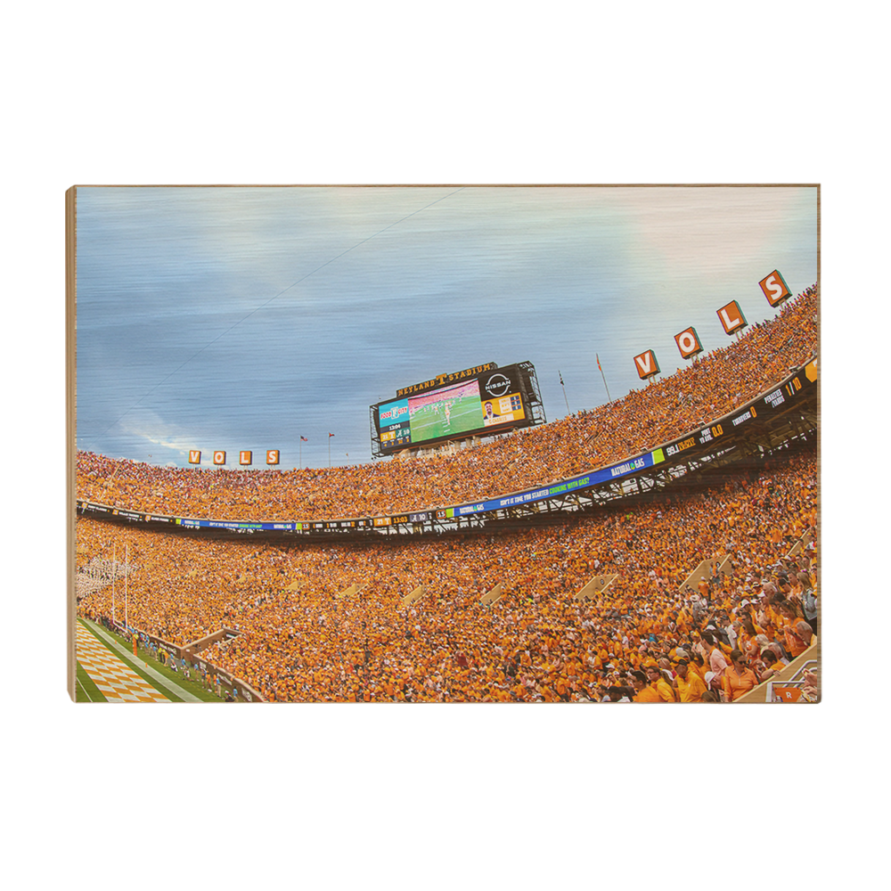 Tennessee Volunteers - VOLS VOLS Orange Out - College Wall Art #Canvas