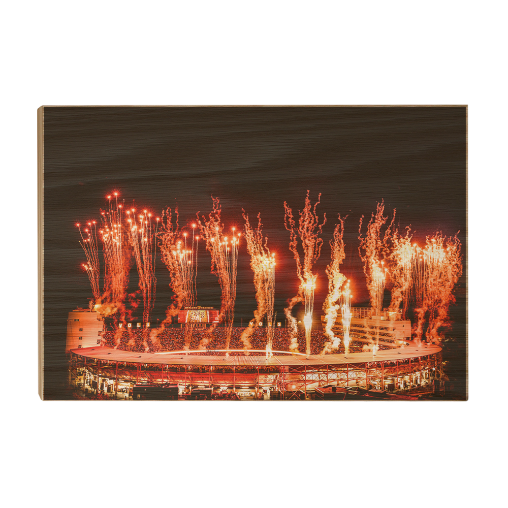 Tennessee Volunteers - Lighting up Neyland Stadium - College Wall Art #Canvas