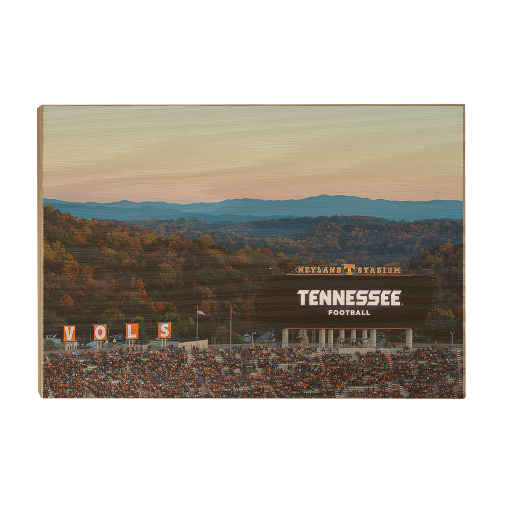 Tennessee Volunteers - Tennessee Football on an Autumn Day - College Wall Art #Canvas