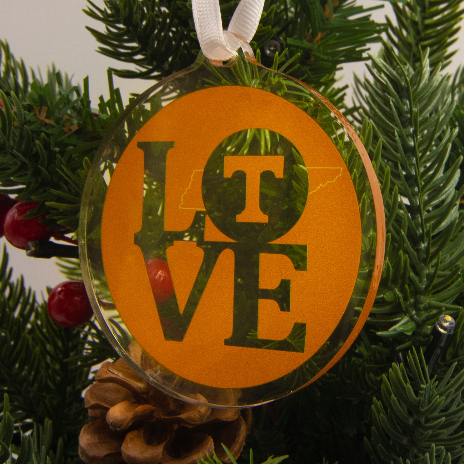 Tennessee Volunteers - Tennessee Love Ornament & Bag Tag
