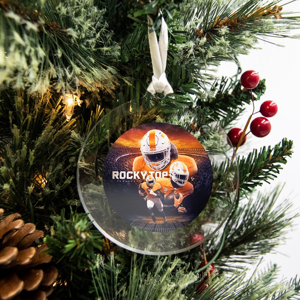 Tennessee Volunteers - Rocky Top Sunset Bag Tag & Ornament