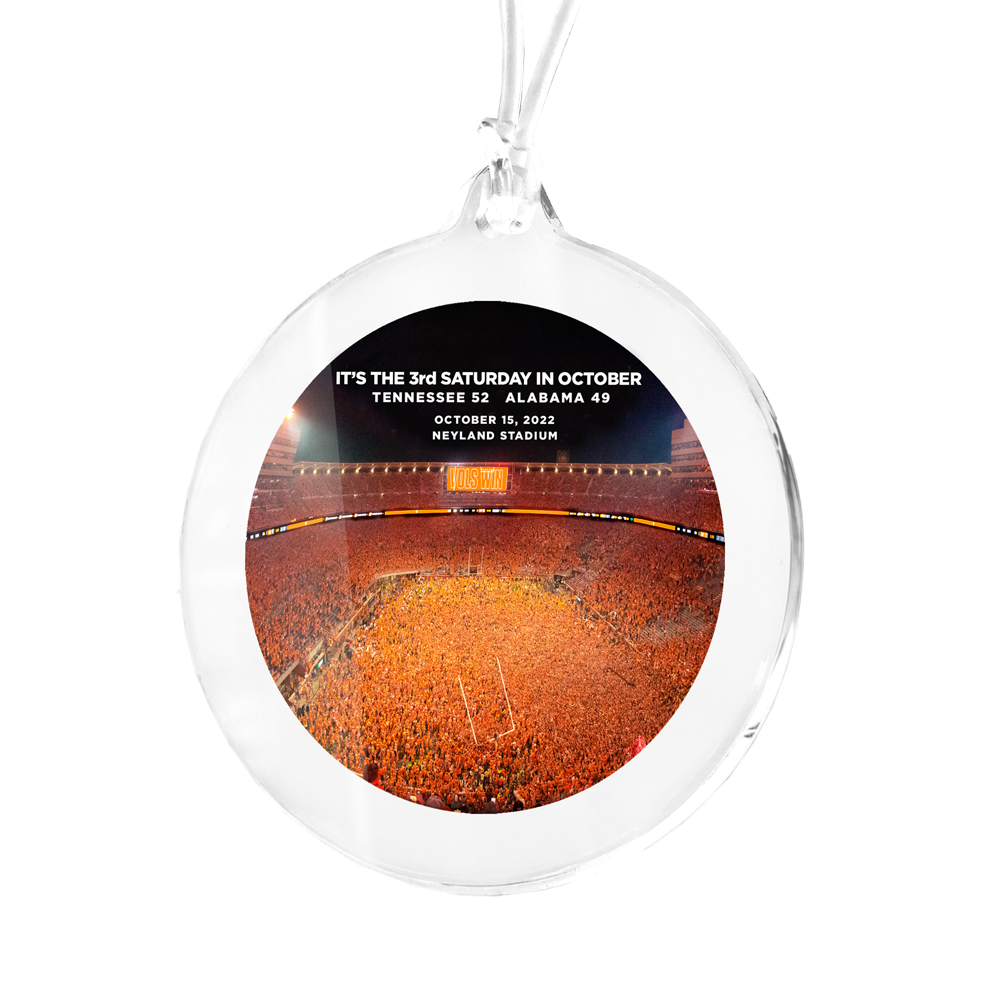 Tennessee Volunteers - Tennessee Storms the Field 2022 Ornament & Bag Tag