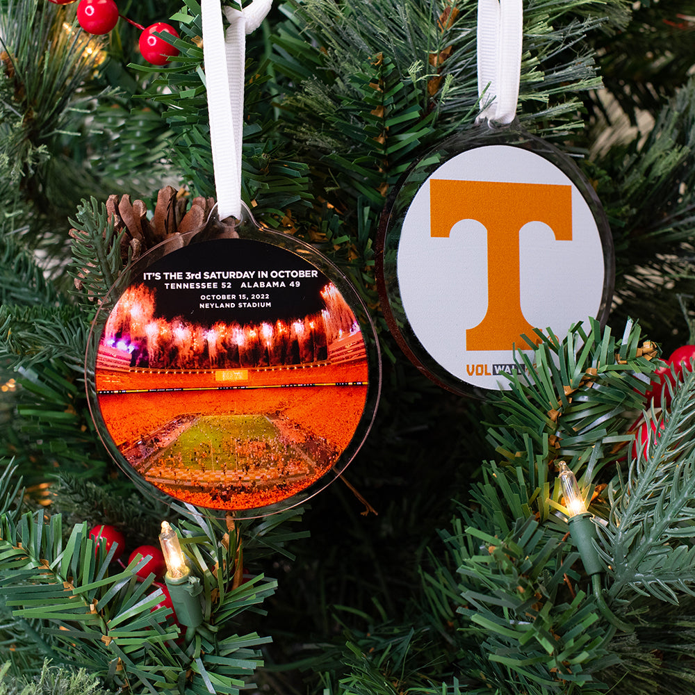 Tennessee Volunteers - Vols Beat Alabama Score 2022 Ornament & Bag Tag