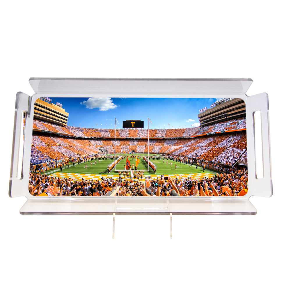 Tennessee Volunteers - Neyland Checkerboard #Tray