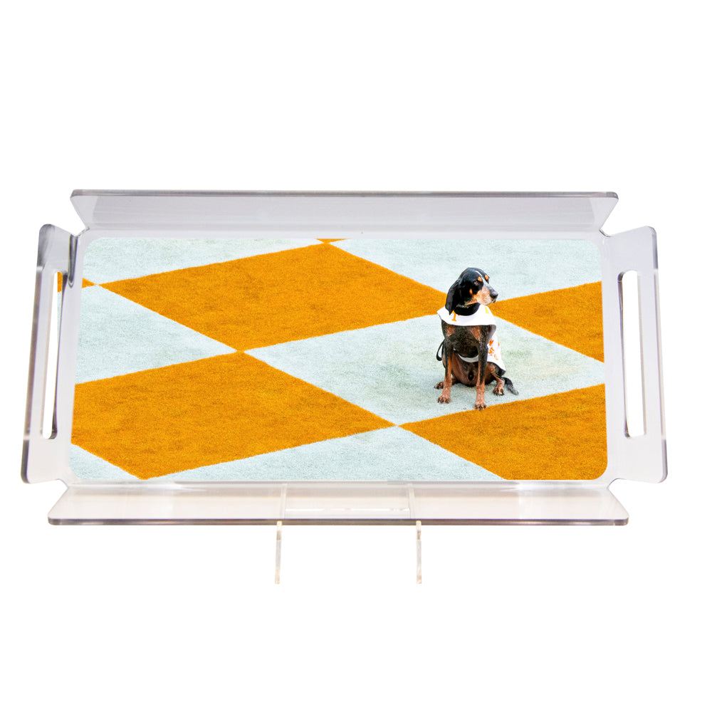 Tennessee Volunteers - Checkerboard Smokey #Tray