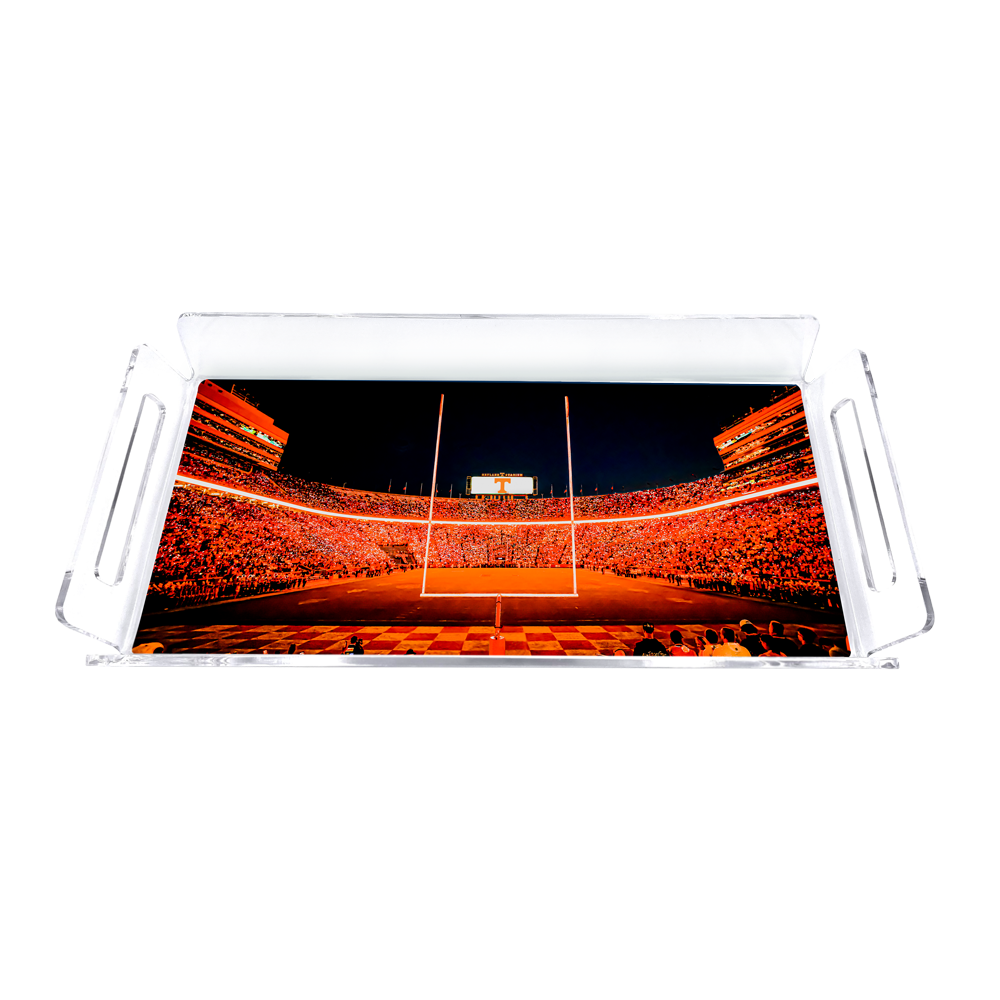 Tennessee Volunteers - Light Up Neyland Decorative Serving Tray